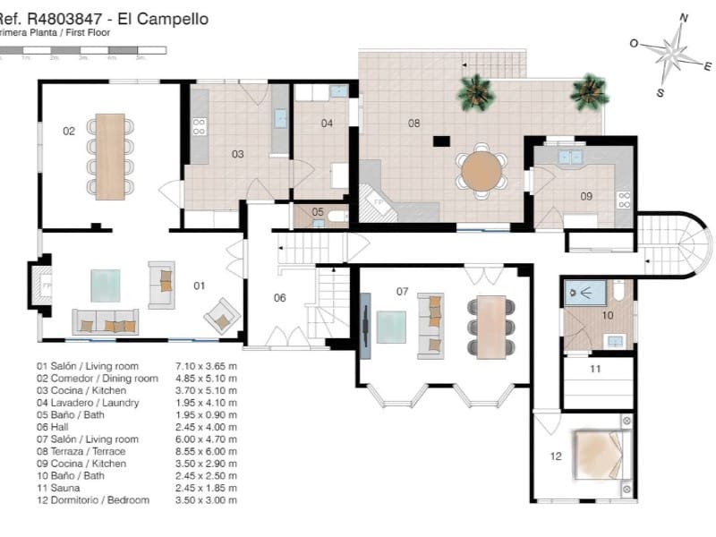 5 soveværelse Villa til salg i El Campello med garage - € 1.900.000 (Ref: 8594758)
