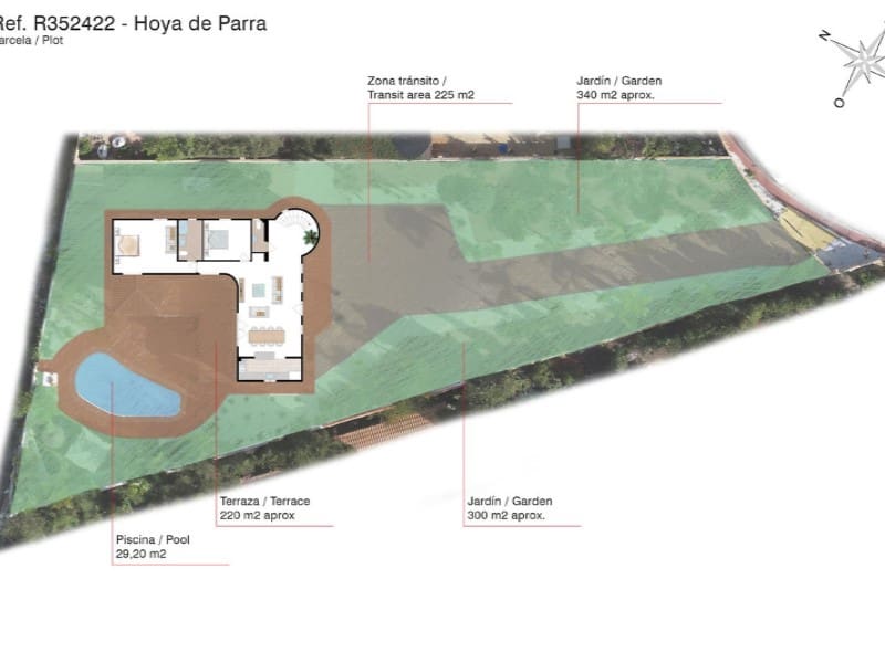 6 sypialnia Willa na sprzedaż w Busot z basenem - 775 000 € (Ref: 8677459)