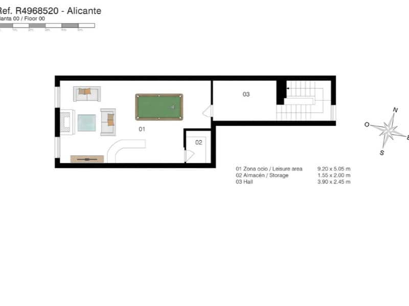 5 soverom Villa til salgs i Santa Faz med svømmebasseng garasje - € 1 525 000 (Ref: 8904950)