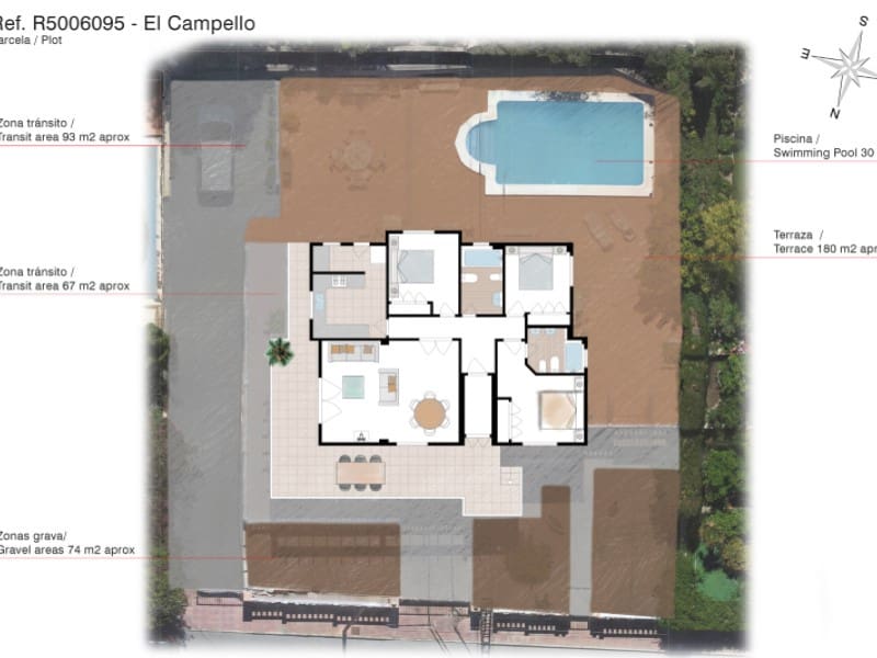 4 chambre Villa/Maison à vendre à El Campello avec garage - 549 000 € (Ref: 8983883)