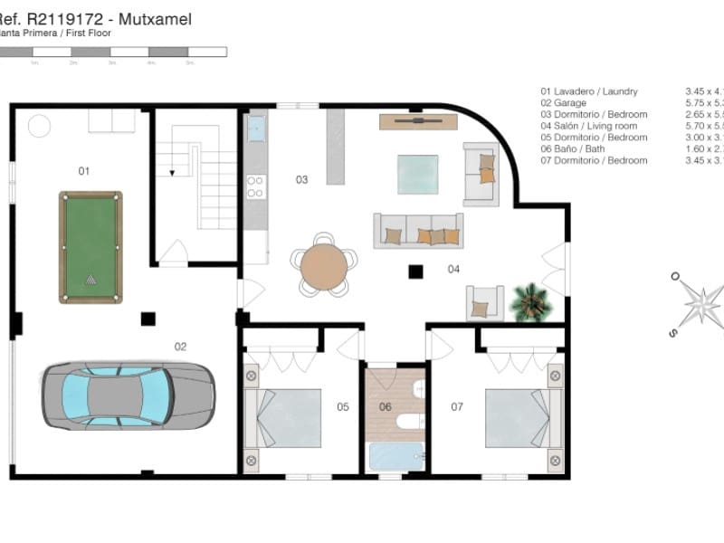 5 chambre Villa/Maison à vendre à Muchamiel / Mutxamel avec piscine garage - 529 000 € (Ref: 9051457)