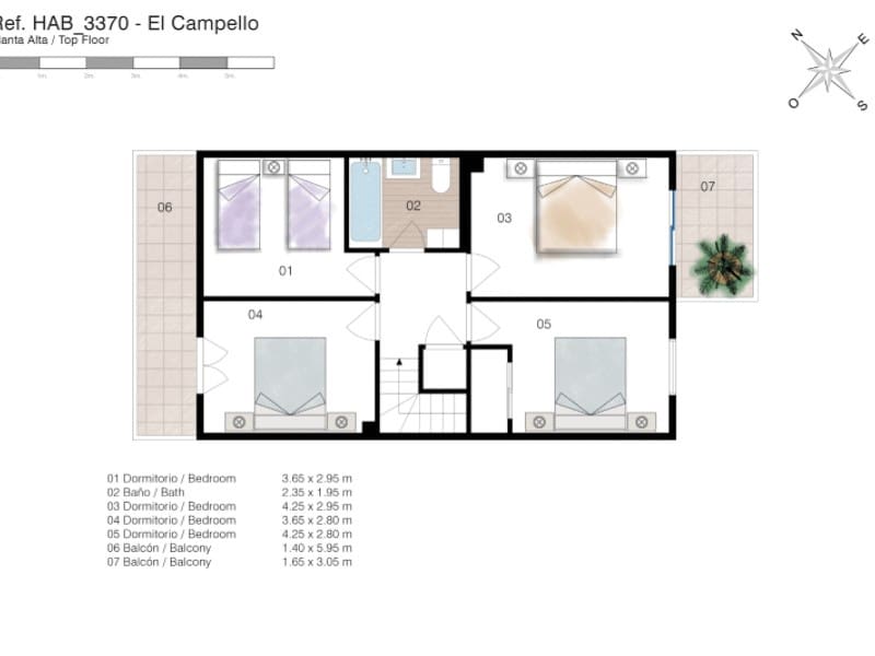 4 soveværelse Byhus til salg i El Campello med garage - € 289.000 (Ref: 9110666)