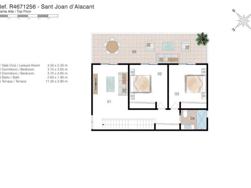 4 sypialnia Willa na sprzedaż w San Juan de Alicante / Sant Joan d'Alacant z basenem - 1 125 000 € (Ref: 9128582)