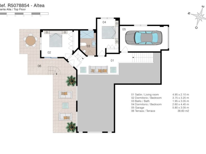 4 Zimmer Villa zu verkaufen in Altea mit Garage - 1.569.000 € (Ref: 9142908)