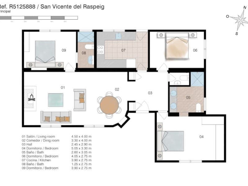 11 soveværelse Hotel til salg i San Vicente / Sant Vicent del Raspeig - € 1.500.000 (Ref: 9204839)