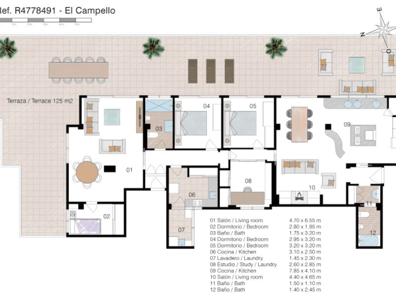 4 soveværelse Penthouse til salg i El Campello - € 999.000 (Ref: 9220440)