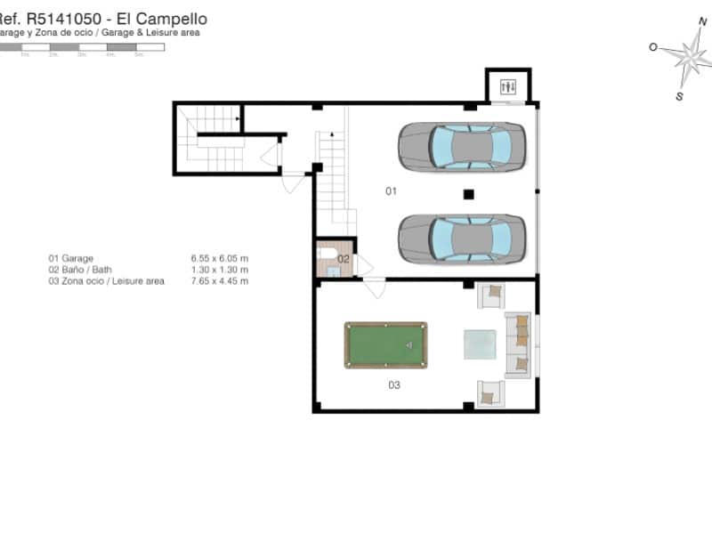 5 bedroom Villa for sale in La Villajoyosa / Vila Joiosa with garage - € 1,950,000 (Ref: 9255572)