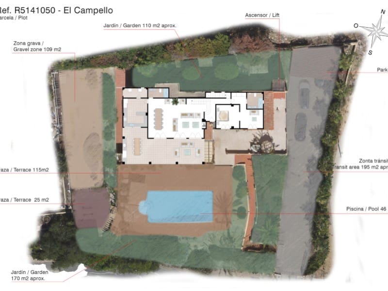 5 bedroom Villa for sale in La Villajoyosa / Vila Joiosa with garage - € 1,950,000 (Ref: 9255572)