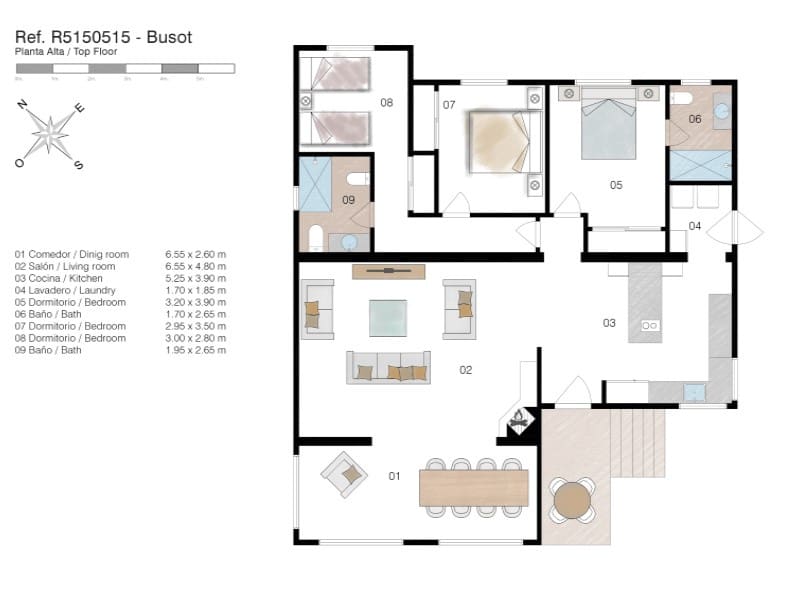 4 soverom Villa til salgs i Busot med svømmebasseng garasje - € 520 000 (Ref: 9282441)