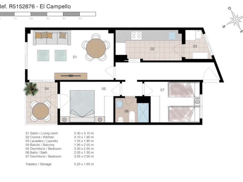 2 soverom Leilighet til salgs i El Campello med garasje - € 350 000 (Ref: 9287569)