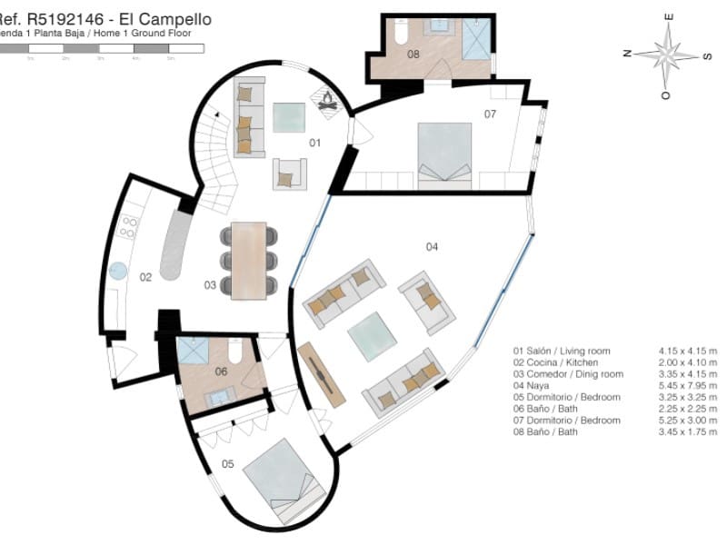 8 chambre Villa/Maison à vendre à El Campello avec piscine garage - 700 000 € (Ref: 9375360)