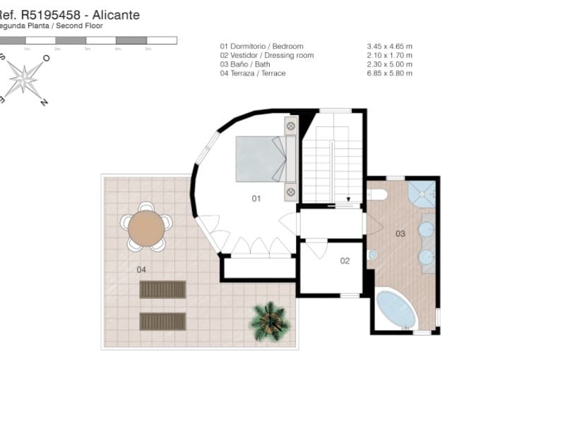5 soverom Villa til salgs i Alicante by med svømmebasseng garasje - € 399 000 (Ref: 9383268)