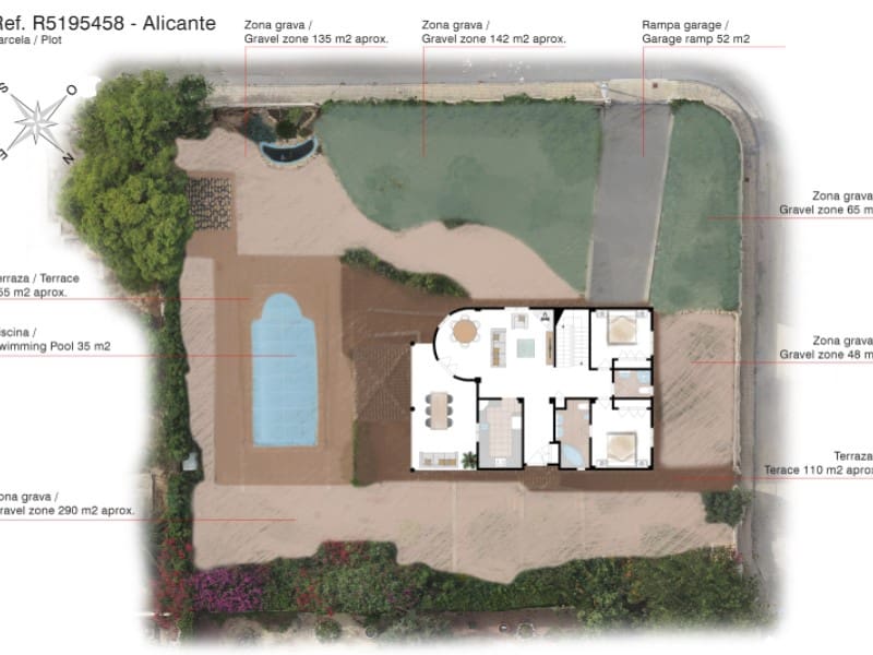 5 soverom Villa til salgs i Alicante by med svømmebasseng garasje - € 399 000 (Ref: 9383268)