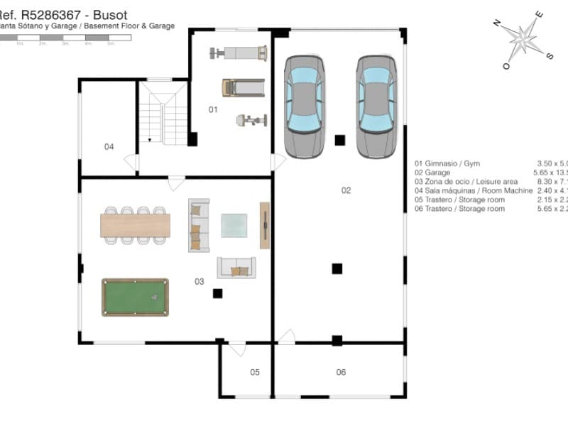 5 quarto Moradia para venda em Busot com piscina garagem - 629 000 € (Ref: 9565302)