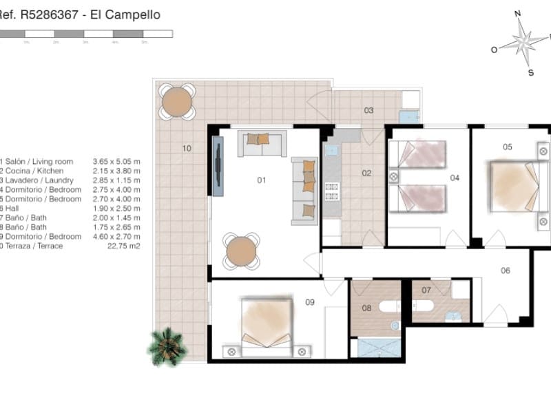 3 sovrum Lägenhet till salu i El Campello - 420 000 € (Ref: 9582986)