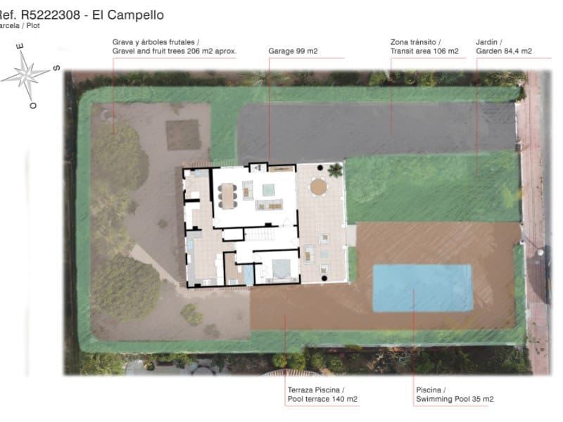 5 Zimmer Villa zu verkaufen in El Campello - 1.495.000 € (Ref: 9730216)