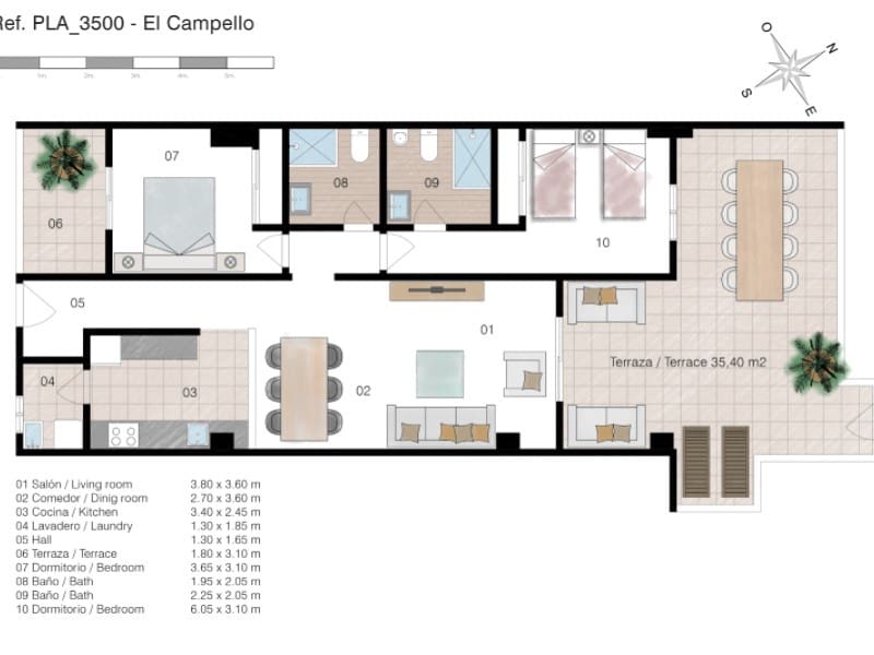 2 soverom Leilighet til salgs i El Campello med svømmebasseng garasje - € 389 000 (Ref: 9745276)