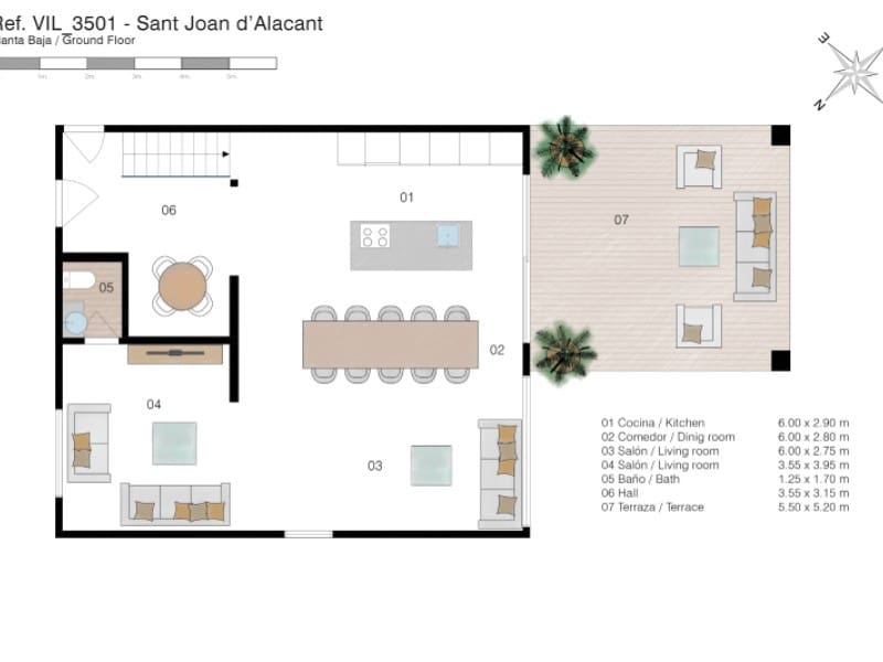 4 camera da letto Villa in vendita in San Juan de Alicante / Sant Joan d'Alacant con piscina - 1.195.000 € (Rif: 9755734)