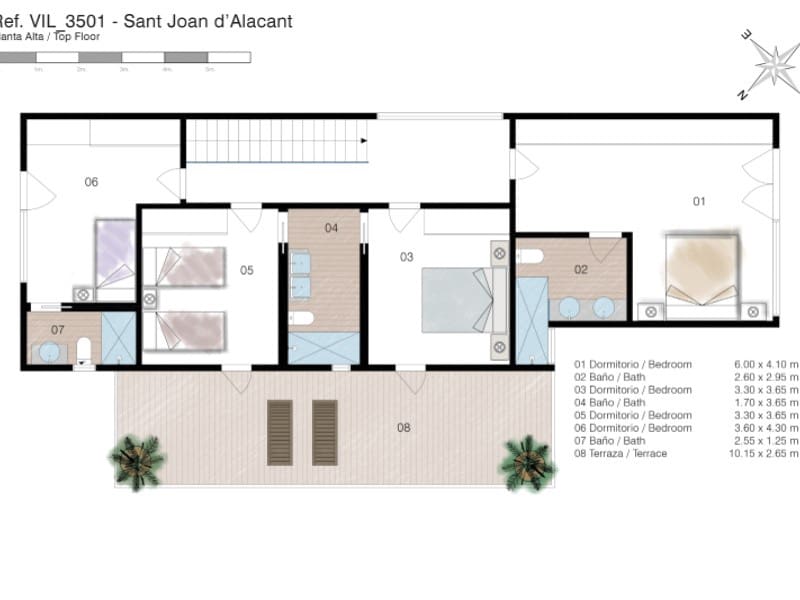 4 camera da letto Villa in vendita in San Juan de Alicante / Sant Joan d'Alacant con piscina - 1.195.000 € (Rif: 9755734)
