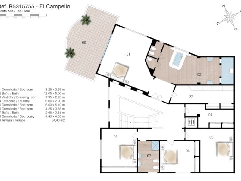 4 slaapkamer Villa te koop in El Campello met zwembad garage - € 1.200.000 (Ref: 9808017)