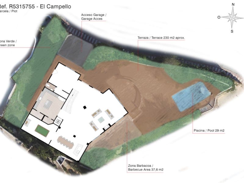 4 slaapkamer Villa te koop in El Campello met zwembad garage - € 1.200.000 (Ref: 9808017)