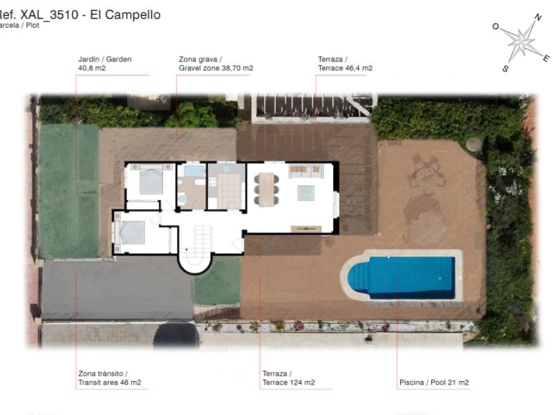 3 bedroom Villa for sale in El Campello with pool - € 549,000 (Ref: 9892414)