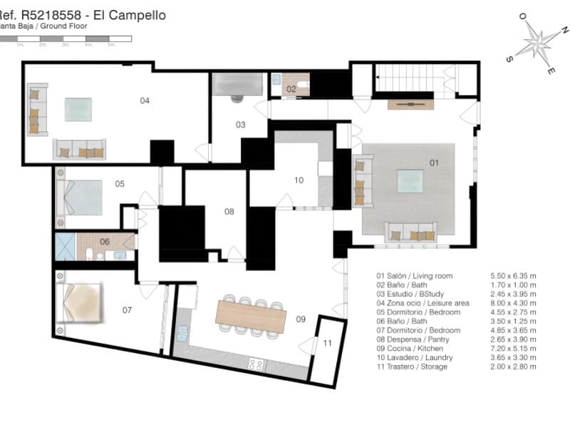 6 bedroom Villa for sale in El Campello with pool - € 850,000 (Ref: 9917845)
