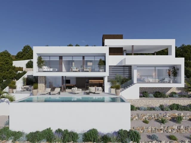 4 soverom Villa til salgs i Altea la Vella, Altea med svømmebasseng garasje - € 2 349 000 (Ref: 9936083)