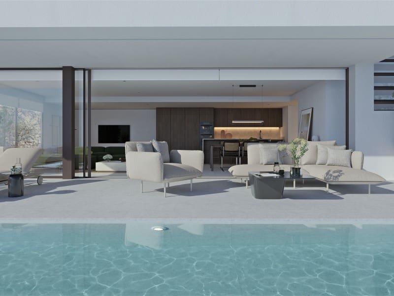4 sypialnia Willa na sprzedaż w Altea z basenem garażem - 2 349 000 € (Ref: 9936083)