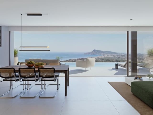 4 soverom Villa til salgs i Altea la Vella, Altea med svømmebasseng garasje - € 2 349 000 (Ref: 9936083)