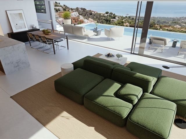 4 soverom Villa til salgs i Altea la Vella, Altea med svømmebasseng garasje - € 2 349 000 (Ref: 9936083)