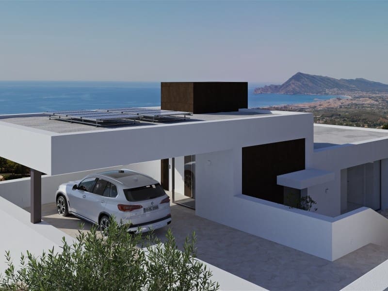 4 sypialnia Willa na sprzedaż w Altea z basenem garażem - 2 349 000 € (Ref: 9936083)