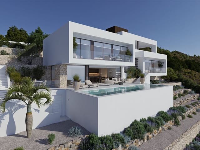 4 soverom Villa til salgs i Altea la Vella, Altea med svømmebasseng garasje - € 2 349 000 (Ref: 9936083)