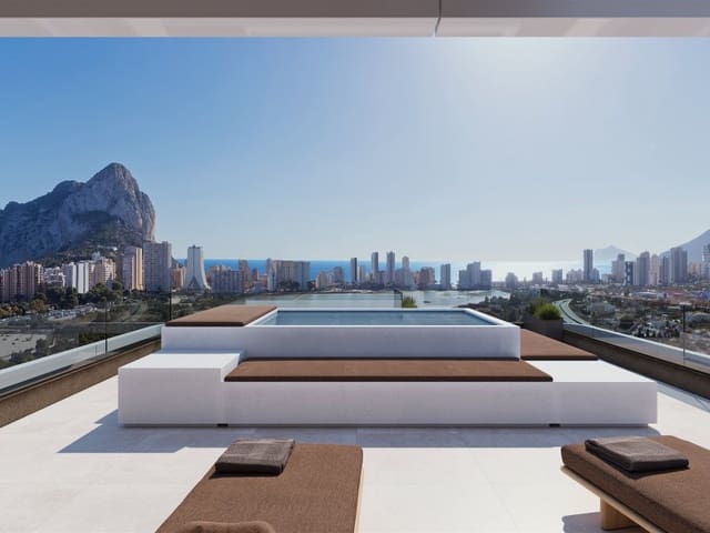 3 sypialnia Apartament na sprzedaż w Calpe / Calp z basenem - 1 032 210 € (Ref: 9936085)