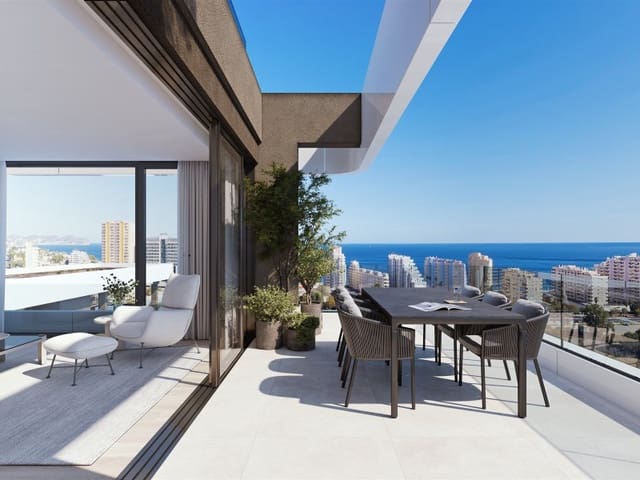 3 sypialnia Apartament na sprzedaż w Calpe / Calp z basenem - 1 032 210 € (Ref: 9936085)