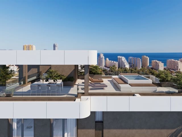 3 sypialnia Apartament na sprzedaż w Calpe / Calp z basenem - 1 032 210 € (Ref: 9936085)