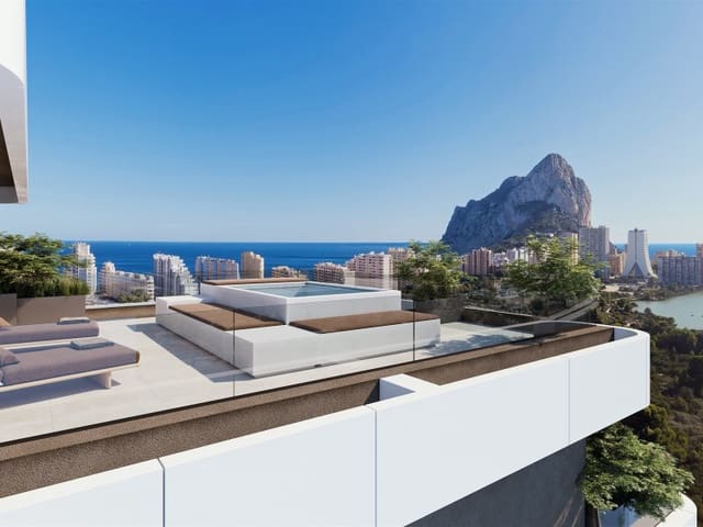 3 sypialnia Apartament na sprzedaż w Calpe / Calp z basenem - 1 032 210 € (Ref: 9936085)
