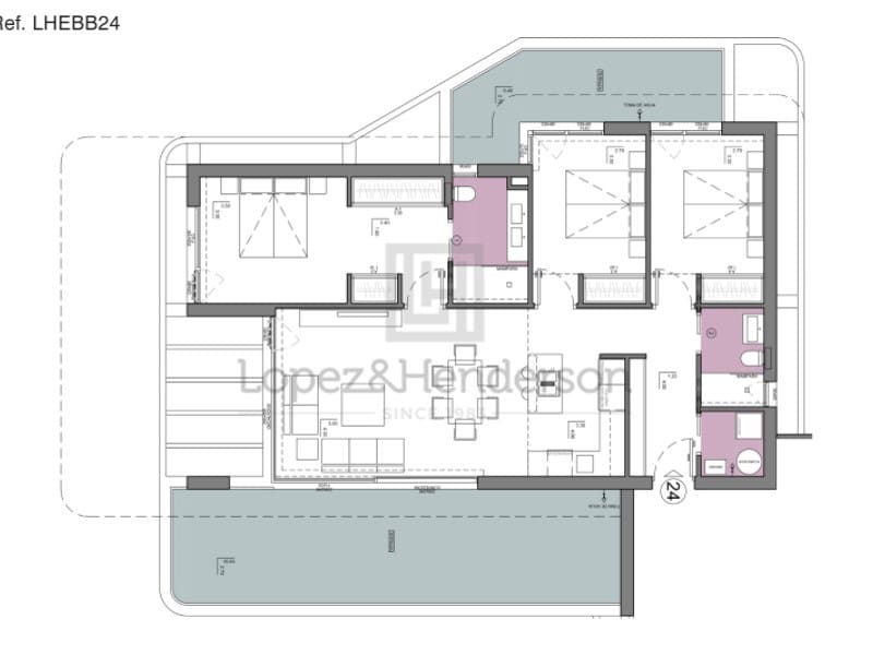 3 bedroom Apartment for sale in Calpe / Calp with pool - € 1,032,210 (Ref: 9936085)
