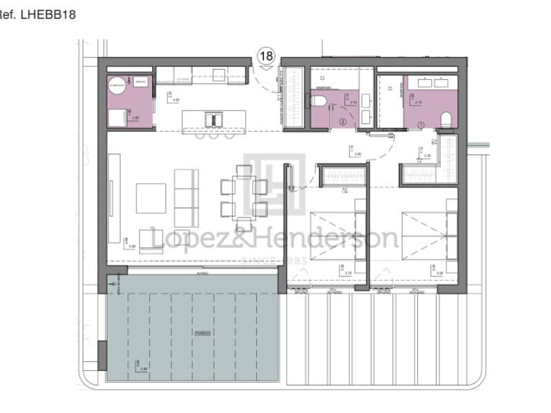 2 chambre Appartement à vendre à Calpe / Calp avec piscine - 759 835 € (Ref: 9936086)