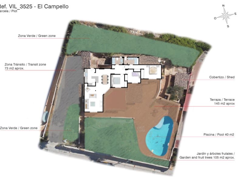 Chalet de 3 habitaciones en El Campello en venta con garaje - 789.000 € (Ref: 9959450)