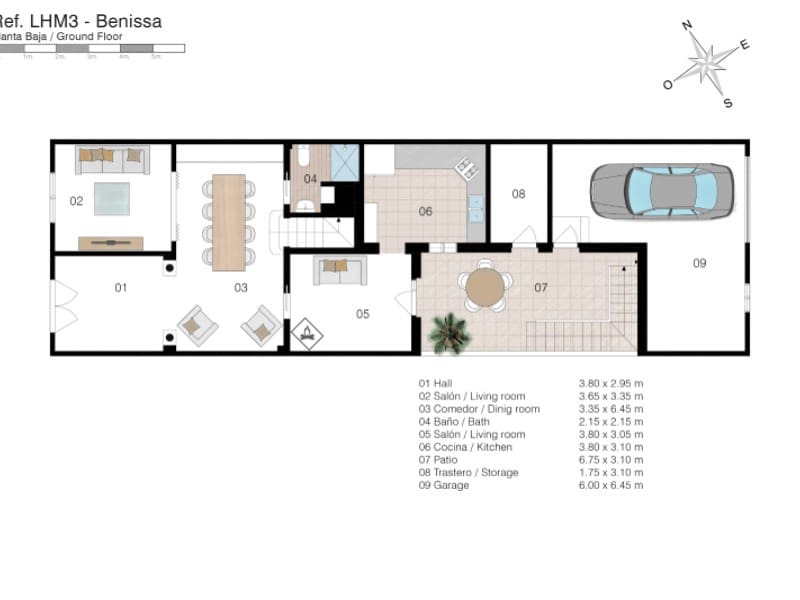 4 Zimmer Haus zu verkaufen in Benissa mit Garage - 449.000 € (Ref: 9973039)