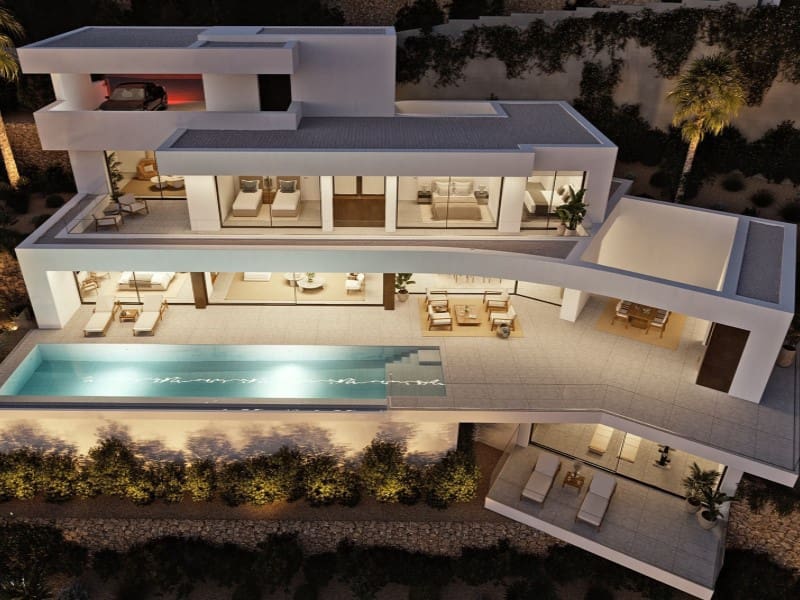 4 makuuhuone Huvila myytävänä paikassa Benissa mukana uima-altaan 
autotalli - 4 650 000 € (Ref: 9998484)