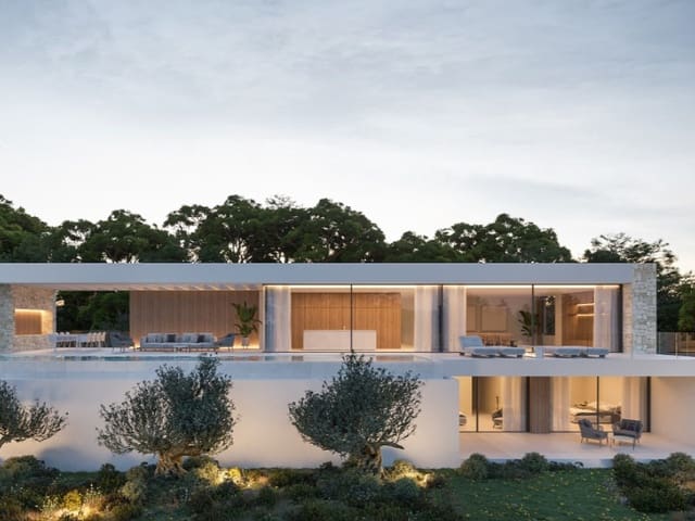 Chalet de 4 habitaciones en Moravit - Cap Blanc, Teulada-Moraira en venta con piscina garaje - 2.350.000 € (Ref: 9998485)