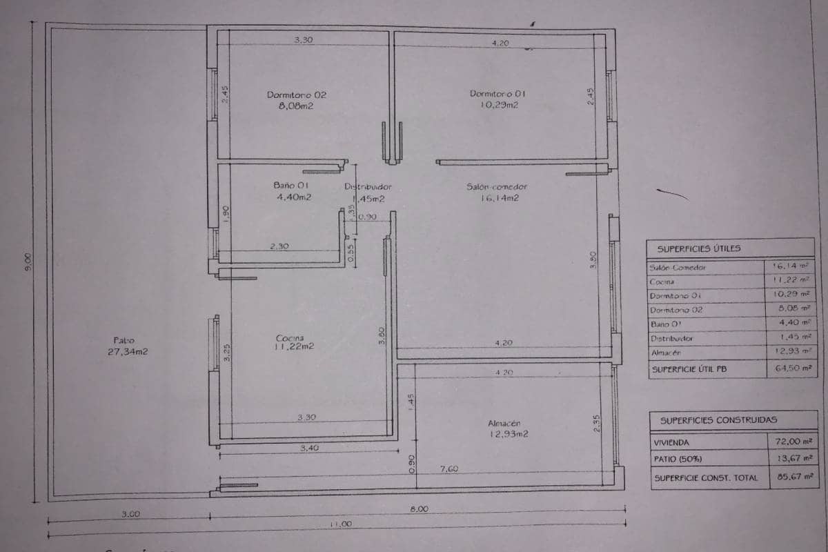 2 quarto Casa em Banda para venda em Dolores com garagem - 110 000 € (Ref: 4301909)