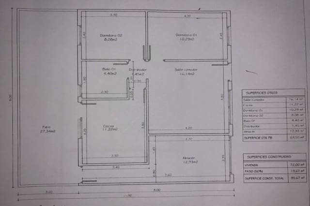 2 quarto Casa em Banda para venda em Dolores com garagem - 110 000 € (Ref: 4301909)