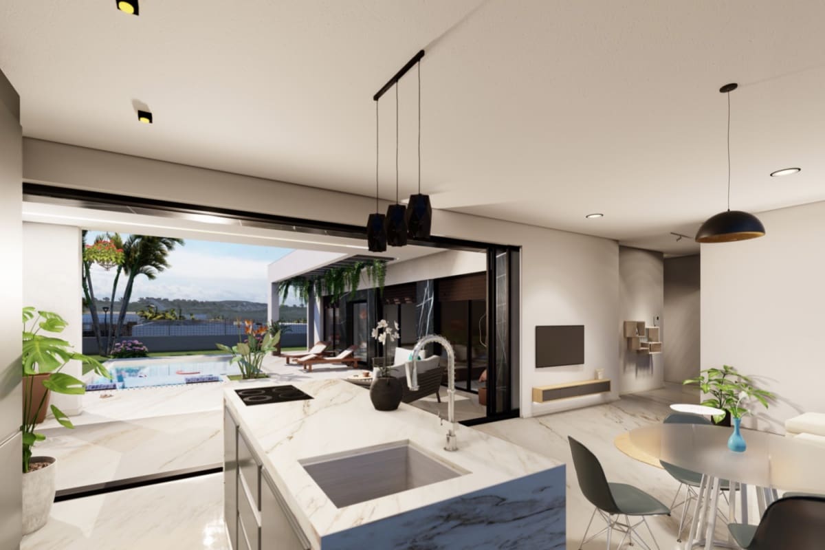 Chalet de 3 habitaciones en Algorfa en venta con piscina - 565.000 € (Ref: 7444895)