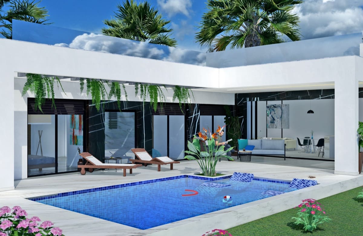 Chalet de 3 habitaciones en Algorfa en venta con piscina - 565.000 € (Ref: 7444895)