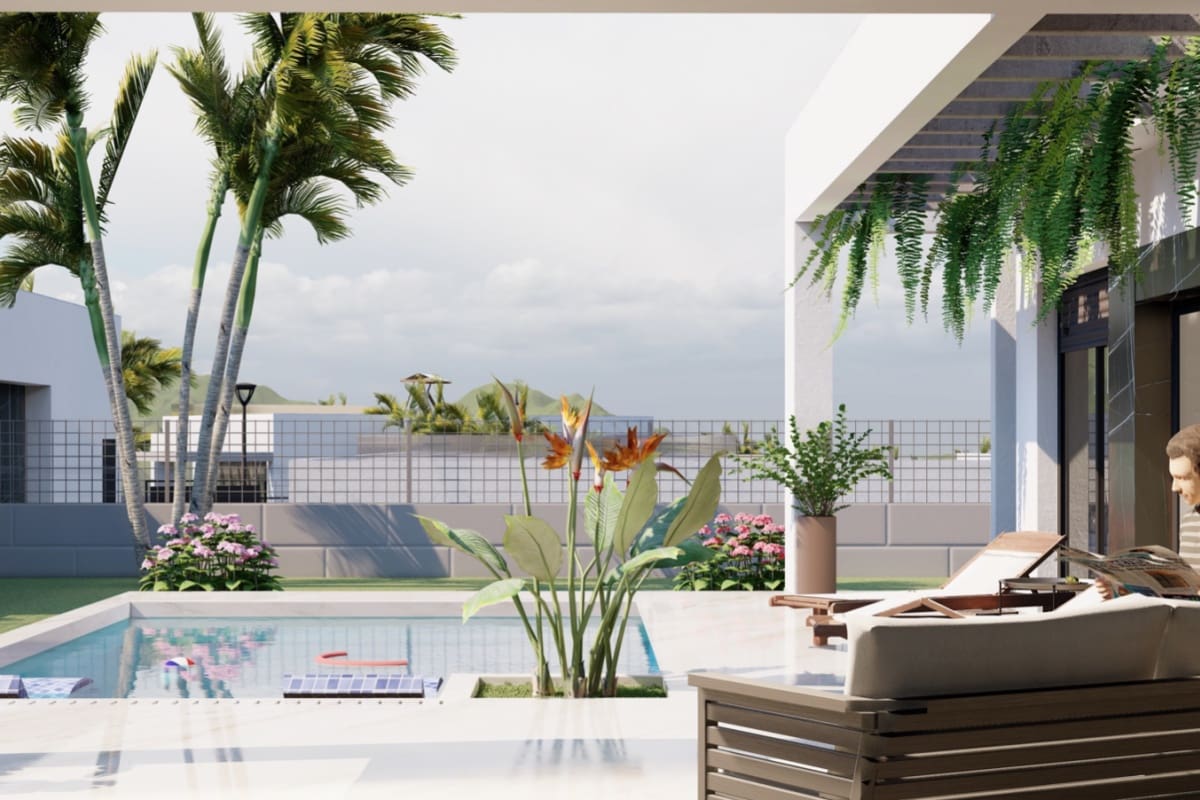 Chalet de 3 habitaciones en Algorfa en venta con piscina - 565.000 € (Ref: 7444895)