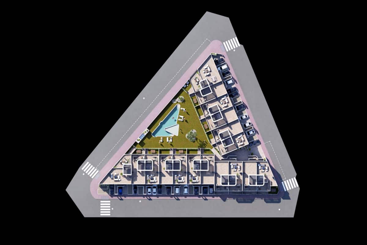 Apartamento de 2 habitaciones en San Fulgencio en venta con piscina - 235.900 € (Ref: 9700168)