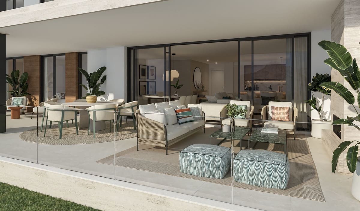 Apartamento de 2 habitaciones en Marbella en venta con piscina - 1.150.000 € (Ref: 9509471)